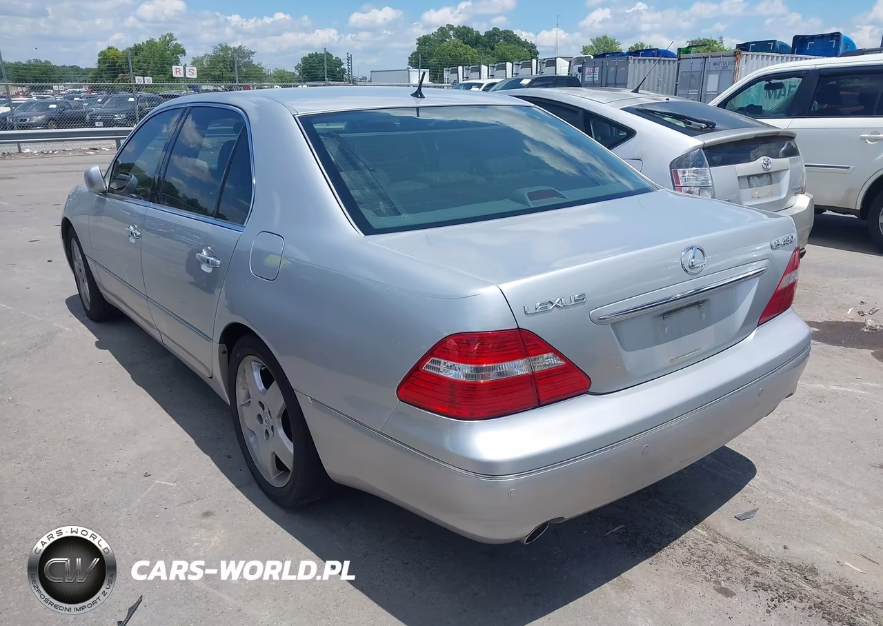 2005 Lexus Ls 430 VIN:JTHBN36F355011400 - 3