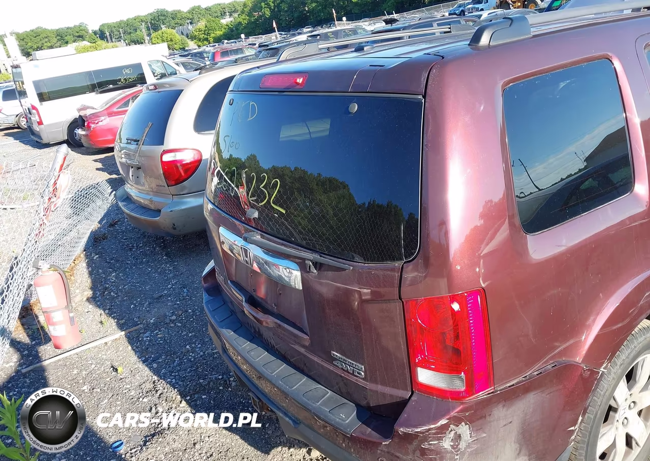 2013 Honda Pilot Touring VIN:5FNYF4H99DB047594 - 15