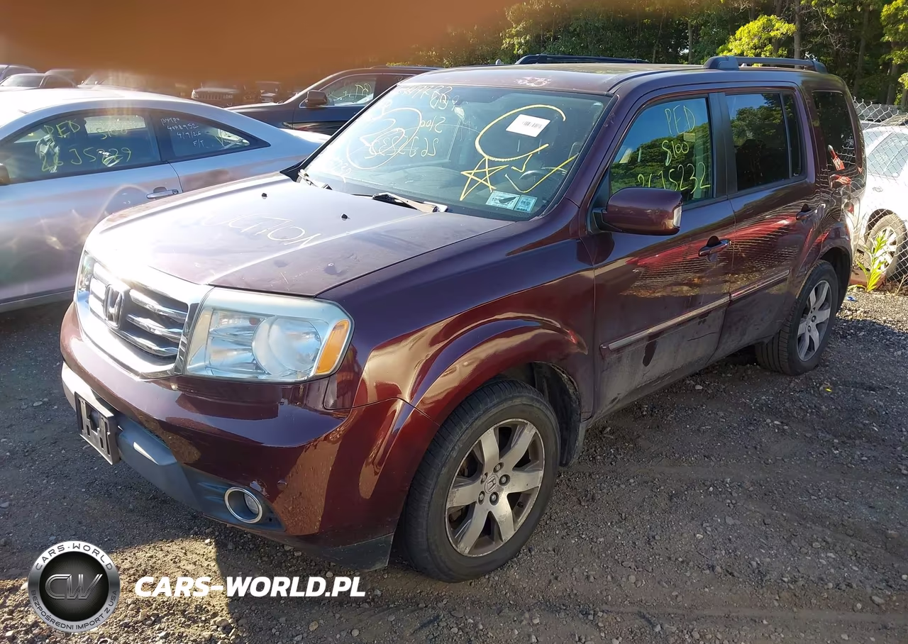 2013 Honda Pilot Touring VIN:5FNYF4H99DB047594 - 2
