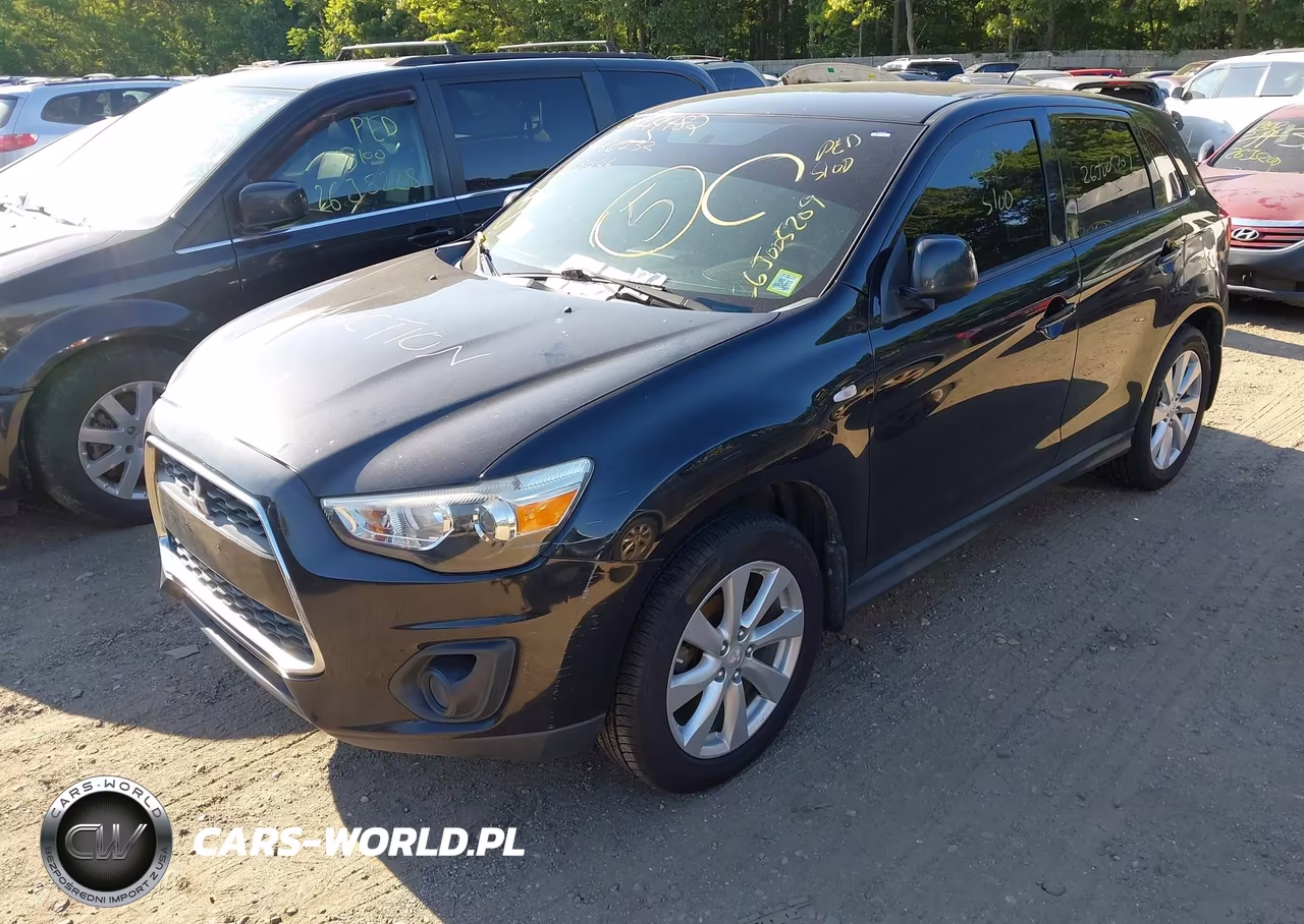 2014 Mitsubishi Outlander Sport Es VIN:4A4AR3AU2EE014398 - 2