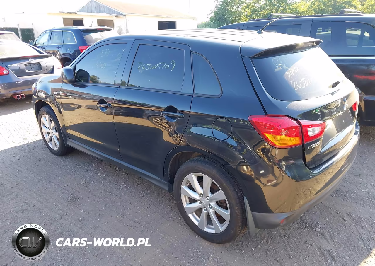 2014 Mitsubishi Outlander Sport Es VIN:4A4AR3AU2EE014398 - 3