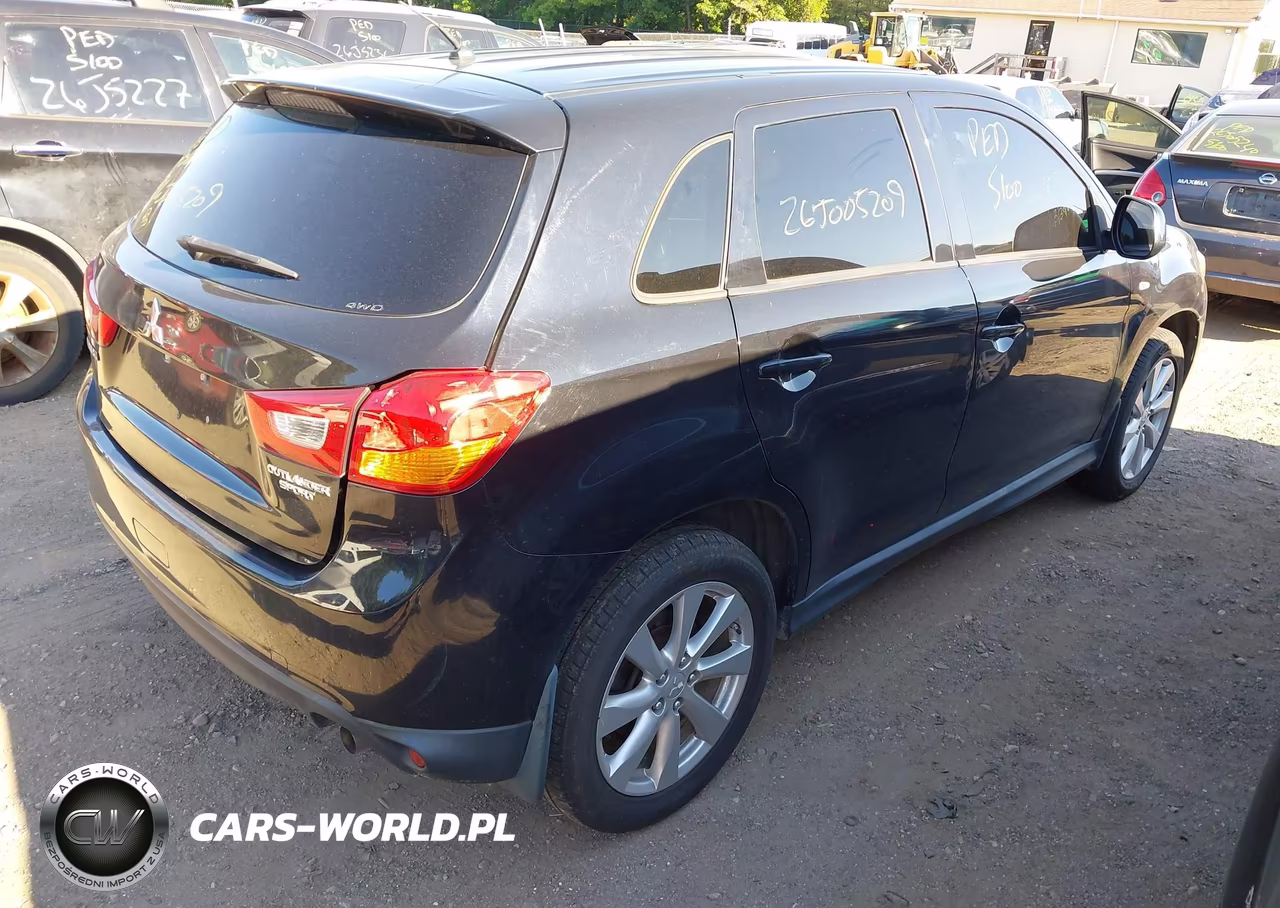 2014 Mitsubishi Outlander Sport Es VIN:4A4AR3AU2EE014398 - 4