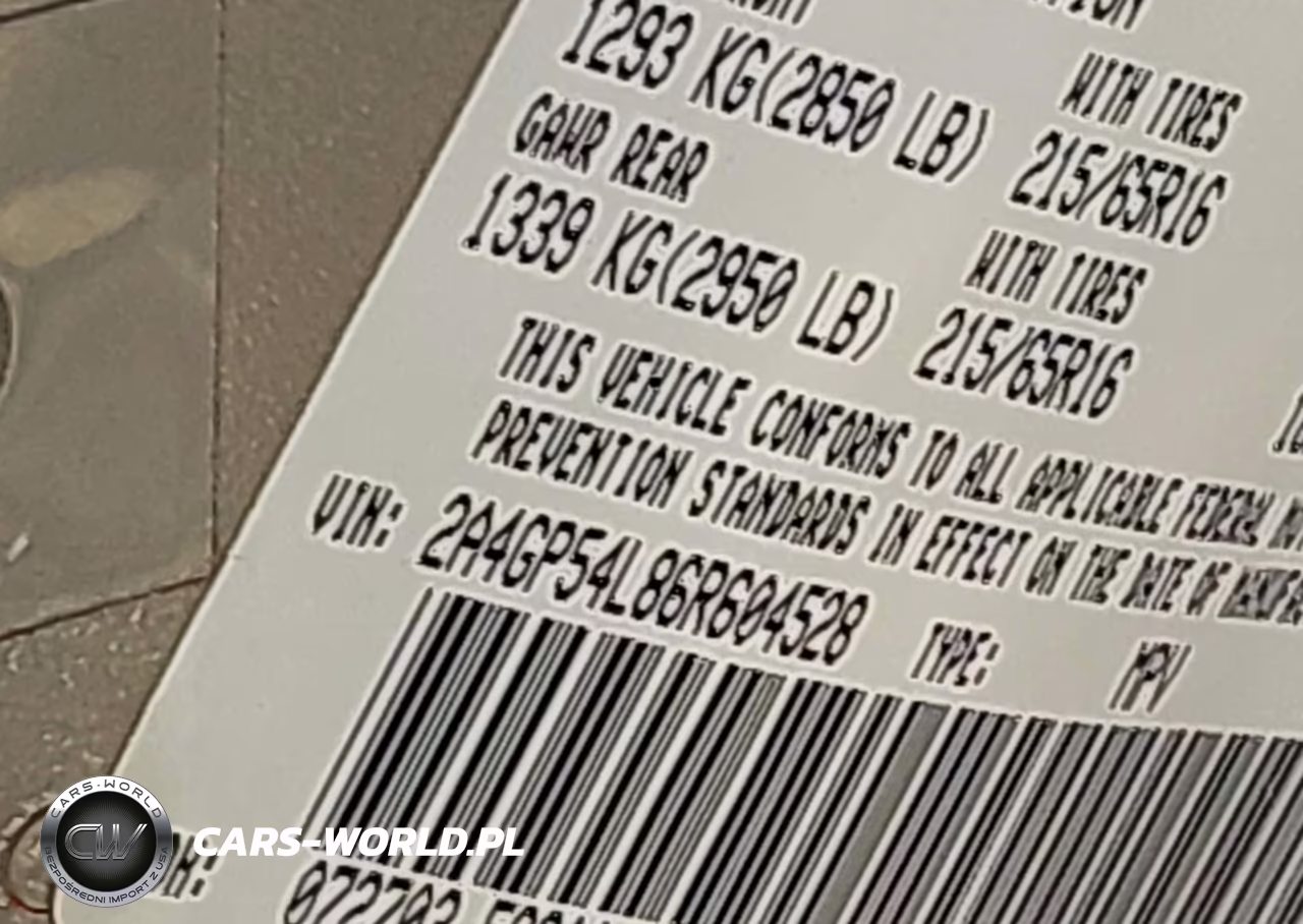 2006 Chrysler Town & Country Touring VIN:2A4GP54L86R604528 - 9
