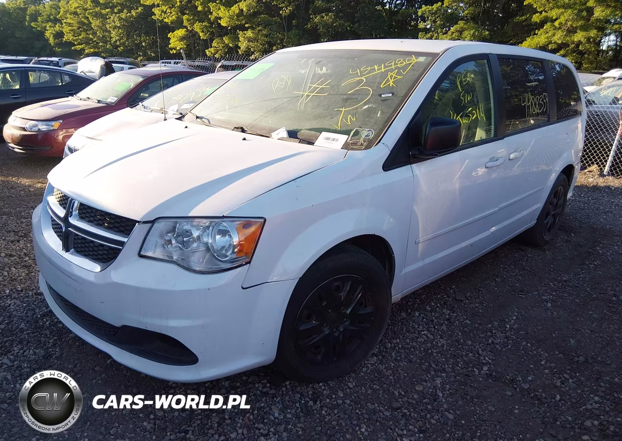 2017 Dodge Grand Caravan Se VIN:2C4RDGBG7HR648905 - 2