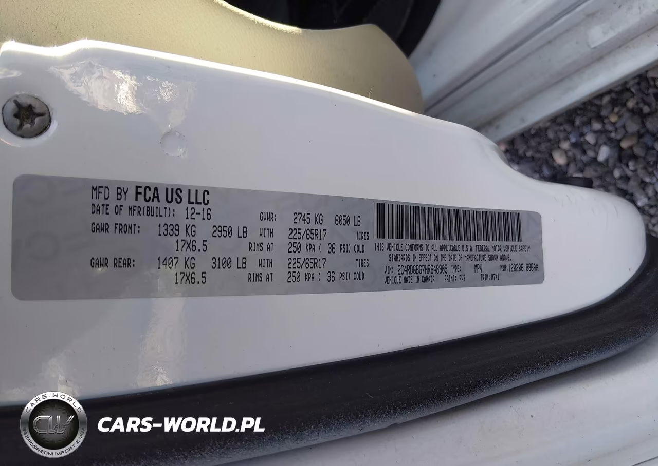 2017 Dodge Grand Caravan Se VIN:2C4RDGBG7HR648905 - 9