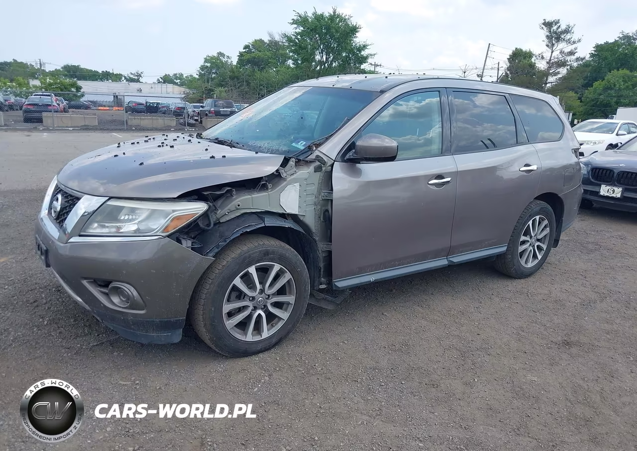 2014 Nissan Pathfinder S VIN:5N1AR2MM9EC615201 - 2