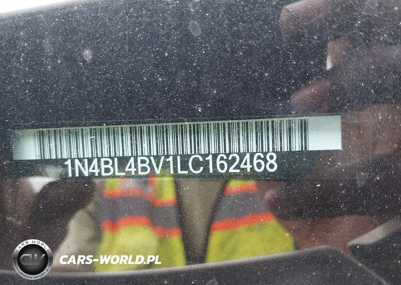2020 Nissan Altima S Fwd VIN:1N4BL4BV1LC162468 - 9