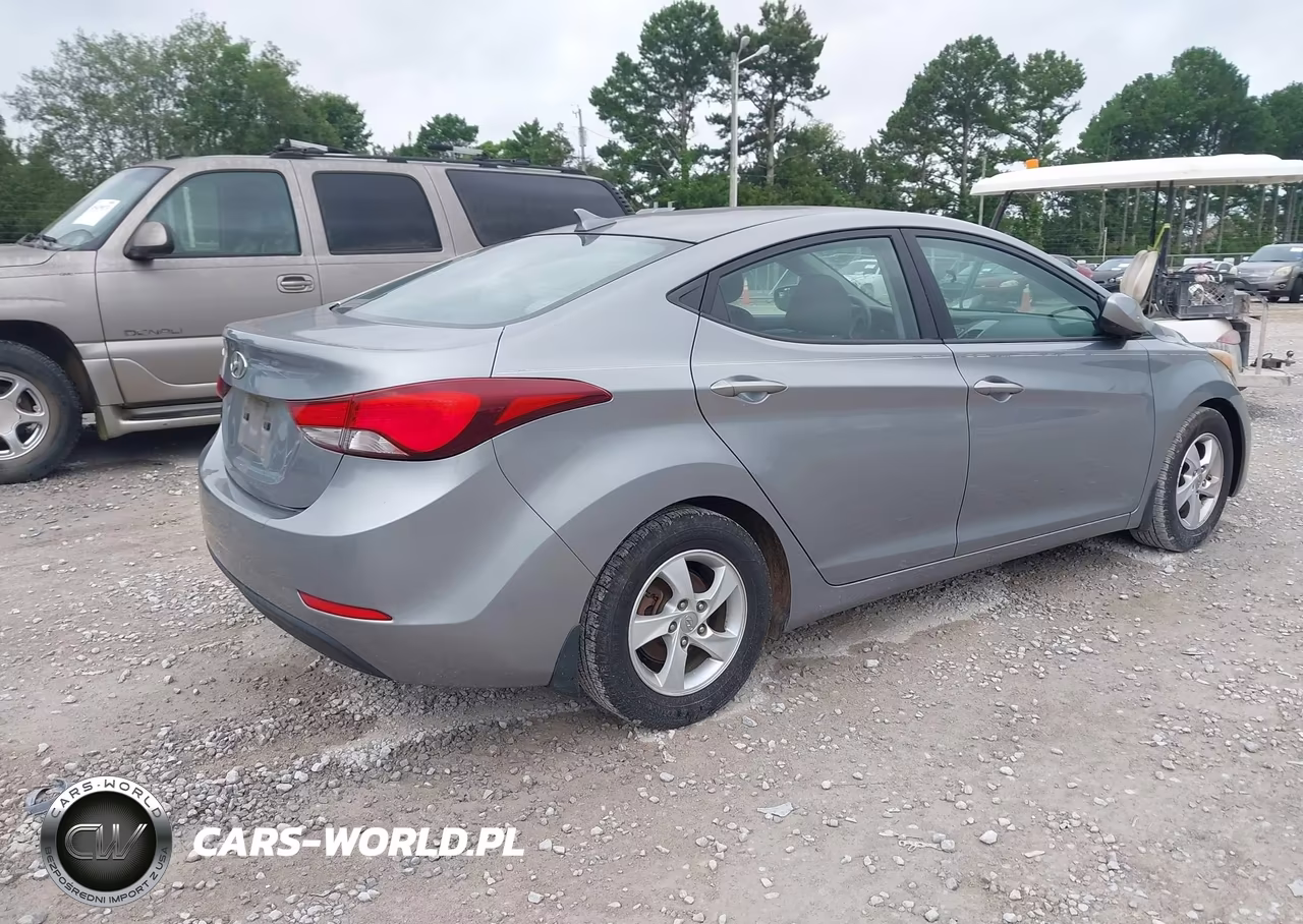 2015 Hyundai Elantra Se VIN:KMHDH4AE0FU359146 - 4