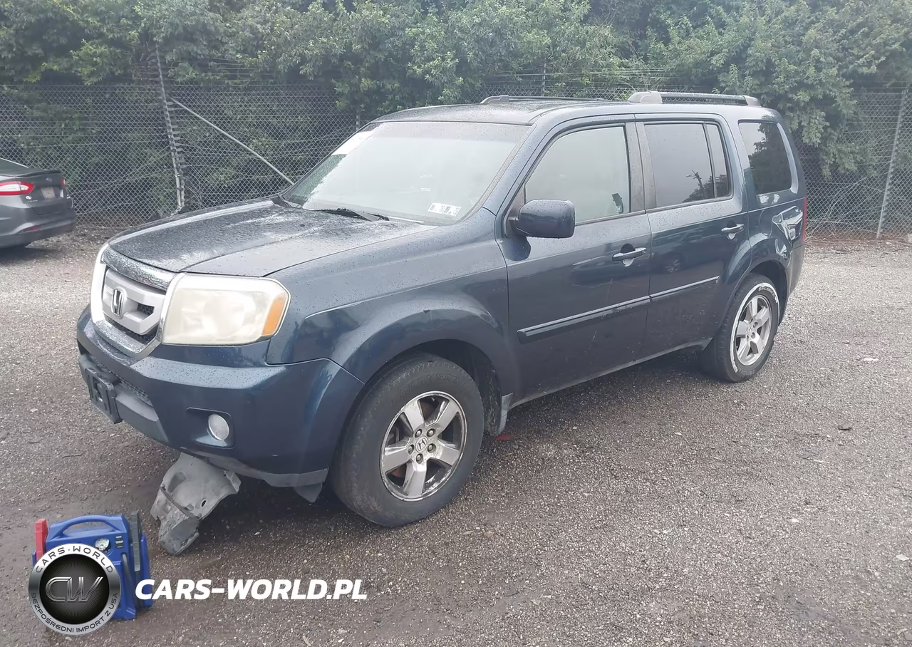 2010 Honda Pilot Ex VIN:5FNYF4H48AB040331 - 2