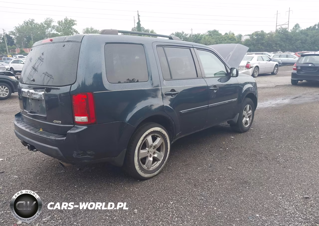 2010 Honda Pilot Ex VIN:5FNYF4H48AB040331 - 4