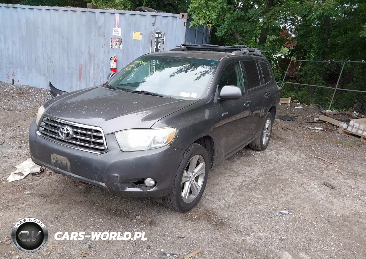 2008 Toyota Highlander Sport VIN:JTEES43A782078699 - 2