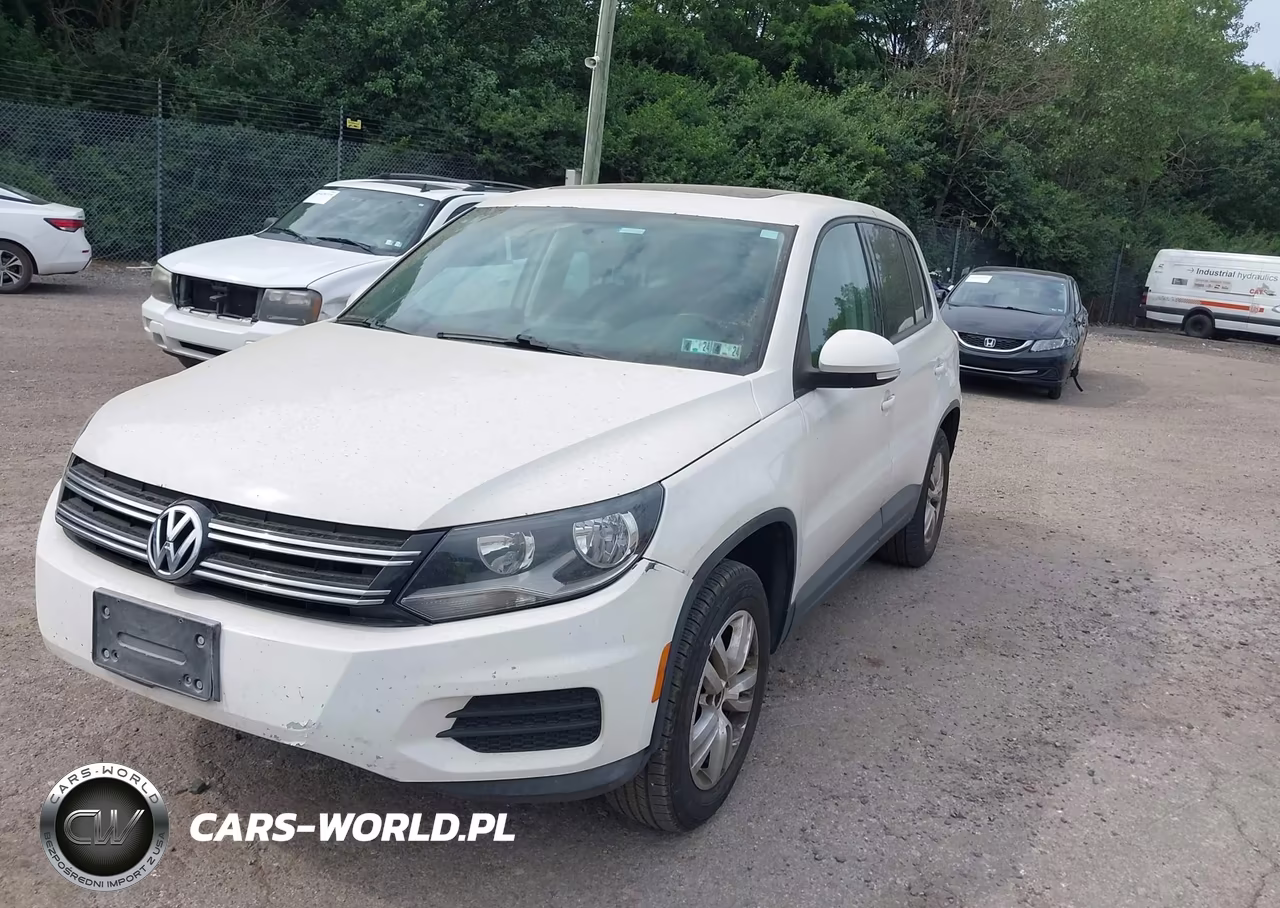 2012 Volkswagen Tiguan S VIN:WVGAV7AX7CW526973 - 2