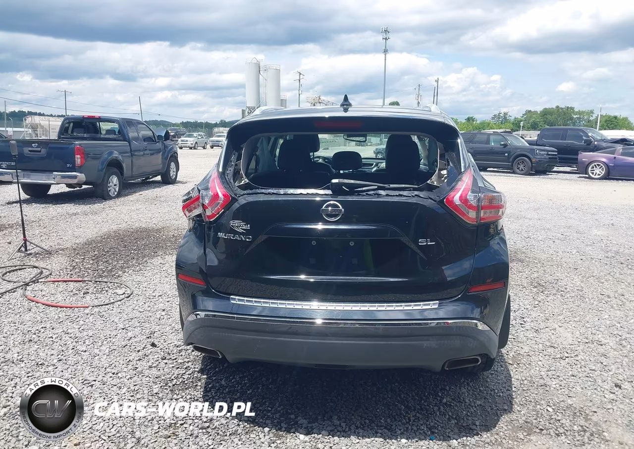 2017 Nissan Murano Sl VIN:5N1AZ2MG3HN192571 - 17