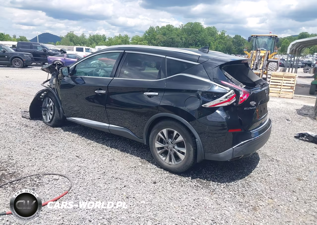 2017 Nissan Murano Sl VIN:5N1AZ2MG3HN192571 - 3