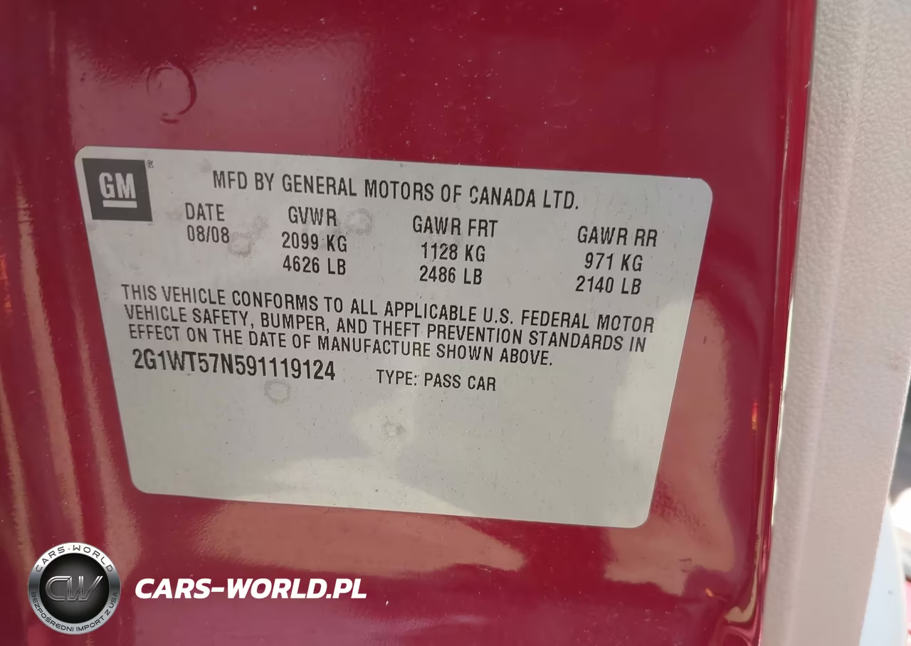 2009 Chevrolet Impala Lt VIN:2G1WT57N591119124 - 9
