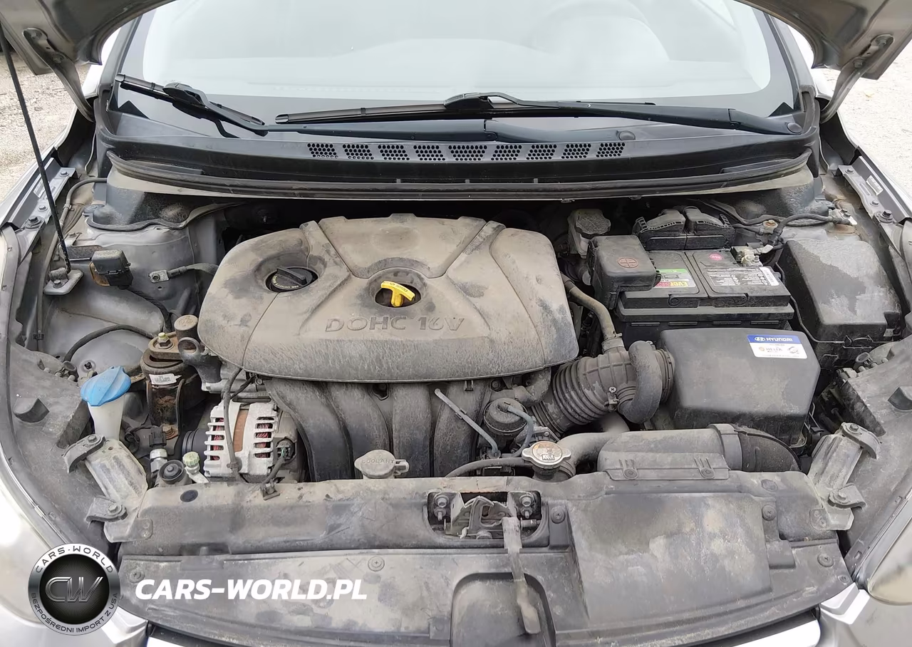 2014 Hyundai Elantra Se VIN:KMHDH4AE6EU206656 - 10