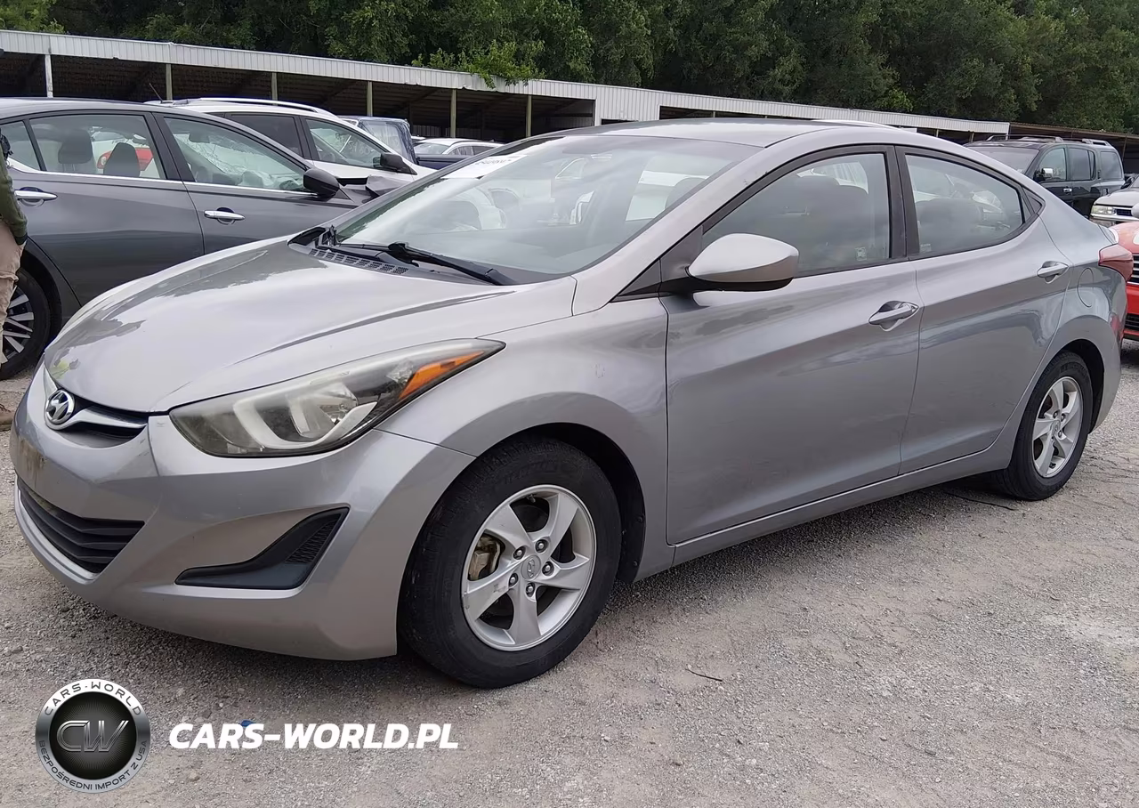 2014 Hyundai Elantra Se VIN:KMHDH4AE6EU206656 - 2