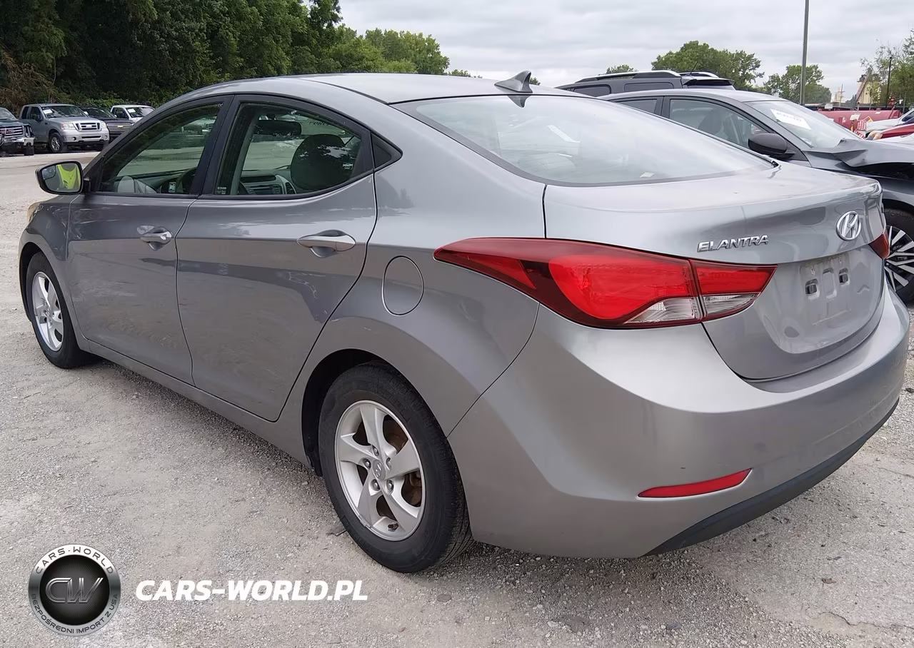 2014 Hyundai Elantra Se VIN:KMHDH4AE6EU206656 - 3