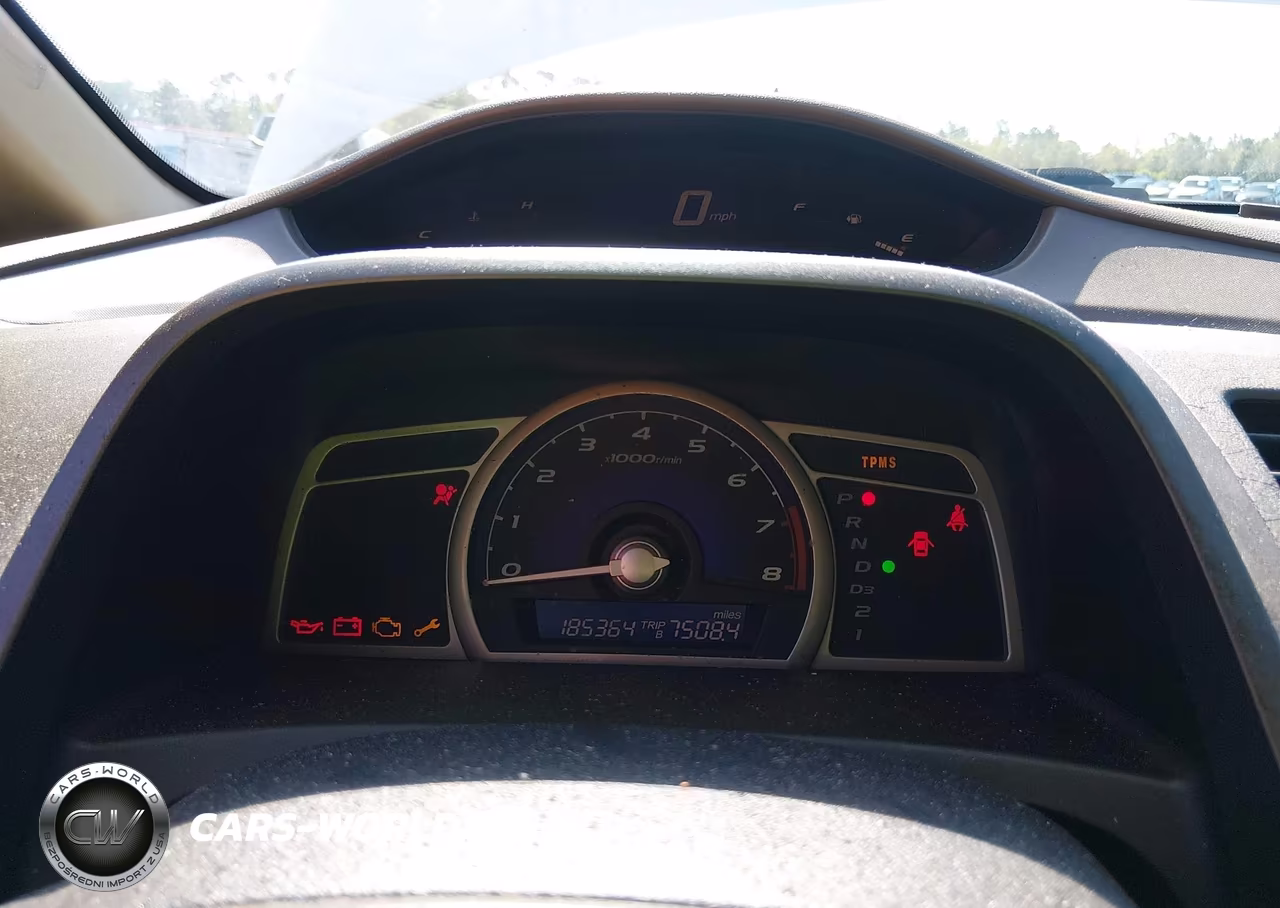 2008 Honda Civic Lx VIN:1HGFA16518L063037 - 7