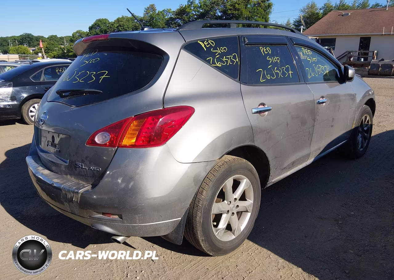 2009 Nissan Murano Sl VIN:JN8AZ18W69W123857 - 4