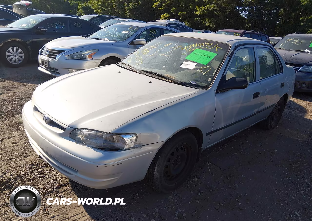 2000 Toyota Corolla Ce VIN:2T1BR12E4YC383665 - 2