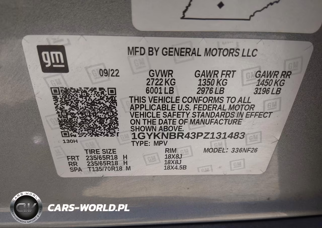 2023 Cadillac Xt5 Awd Luxury VIN:1GYKNBR43PZ131483 - 9