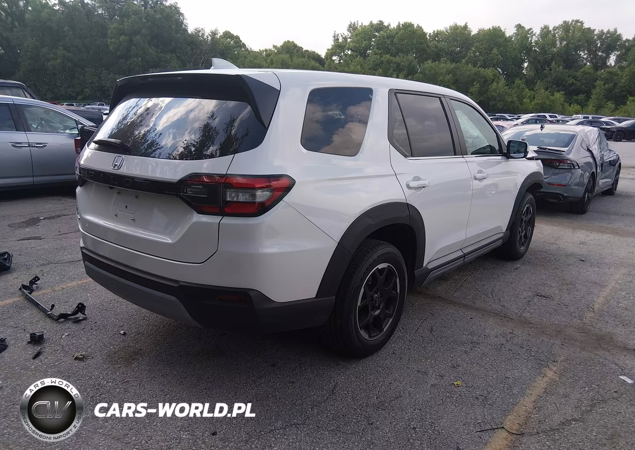 2025 Honda Pilot Ex-L VIN:5FNYG1H4XSB103720 - 4