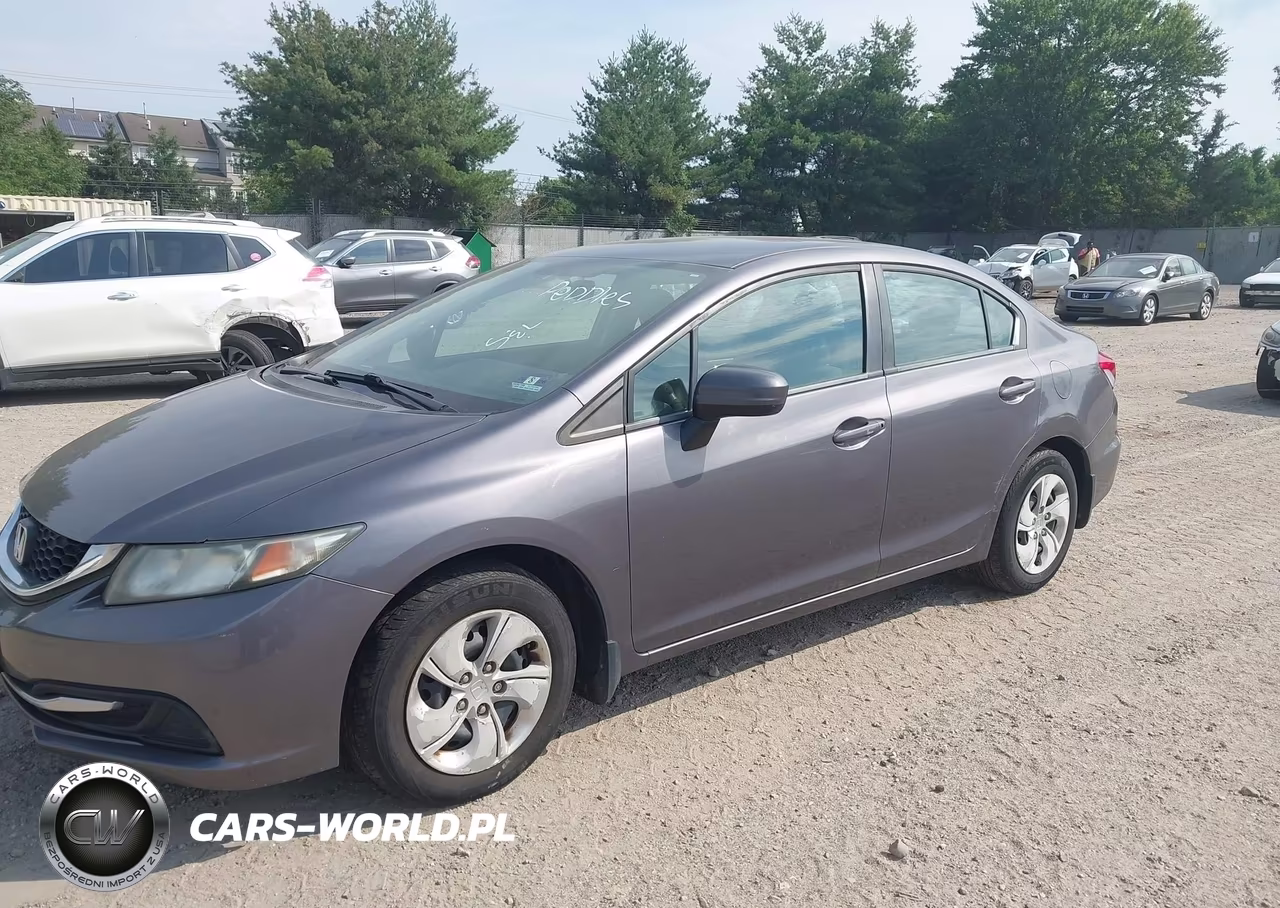 2015 Honda Civic Lx VIN:19XFB2F52FE279695 - 2