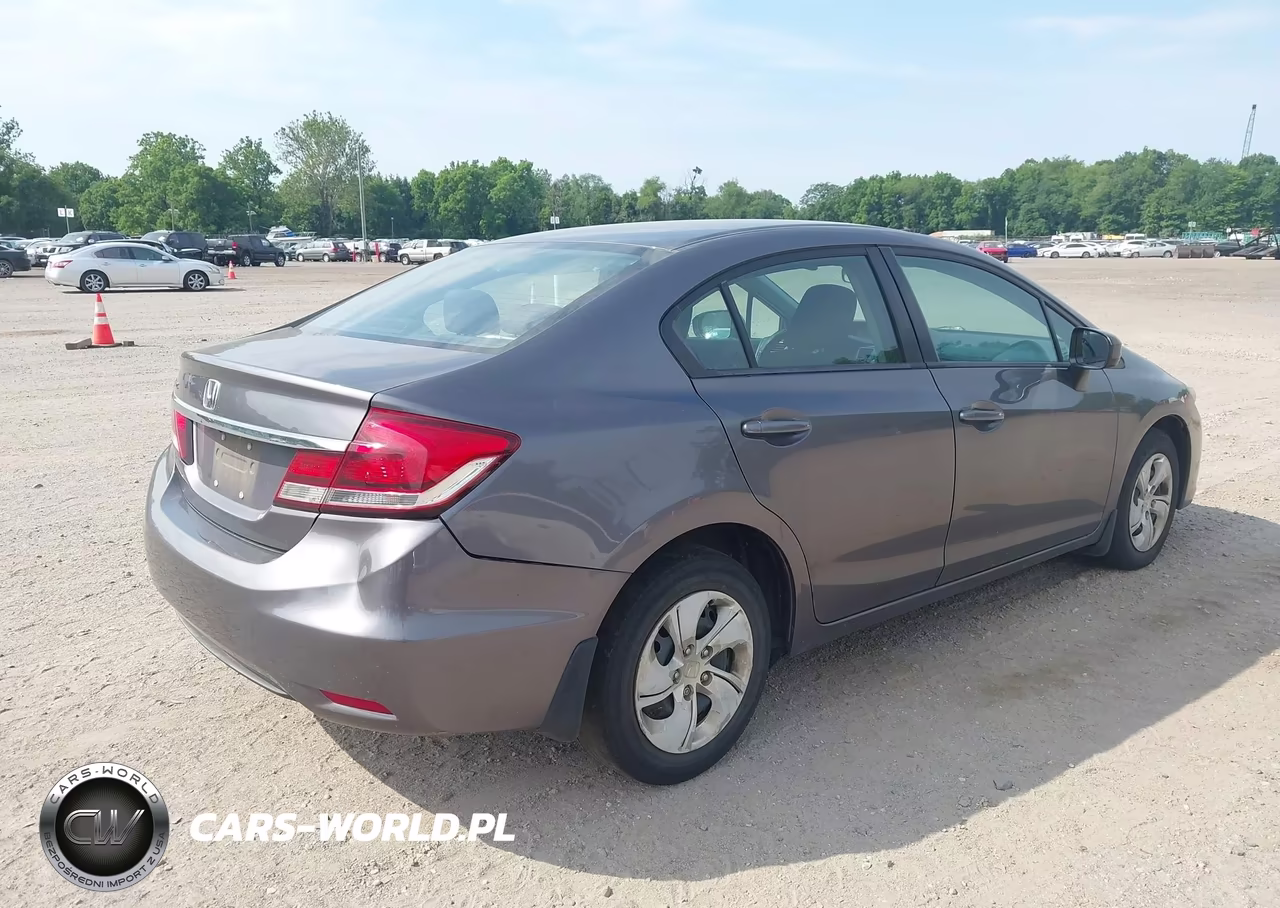 2015 Honda Civic Lx VIN:19XFB2F52FE279695 - 4