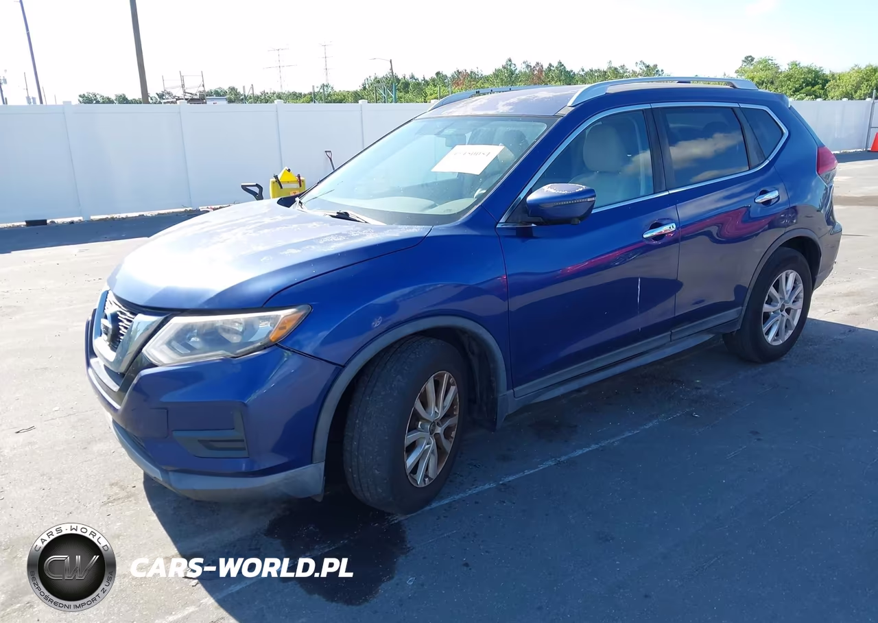 2017 Nissan Rogue Sv VIN:KNMAT2MT9HP534855 - 2