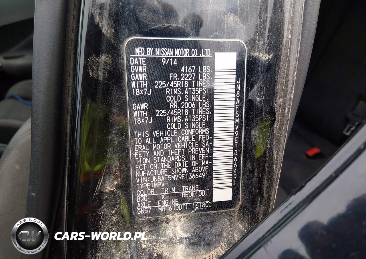 2014 Nissan Juke Nismo VIN:JN8AF5MV9ET366491 - 9