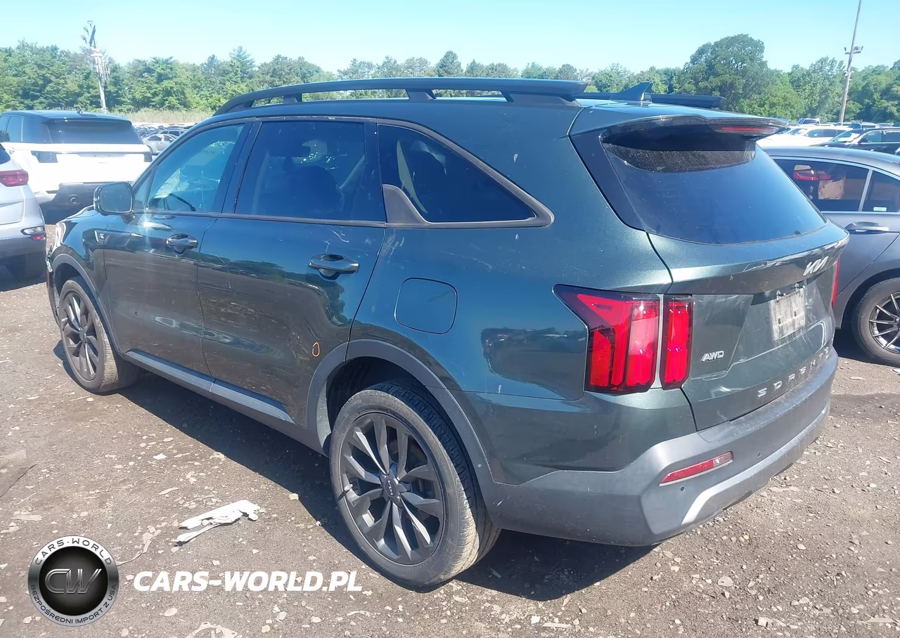 2022 Kia Sorento X-Line Sx Prestige VIN:5XYRKDLF0NG086114 - 3