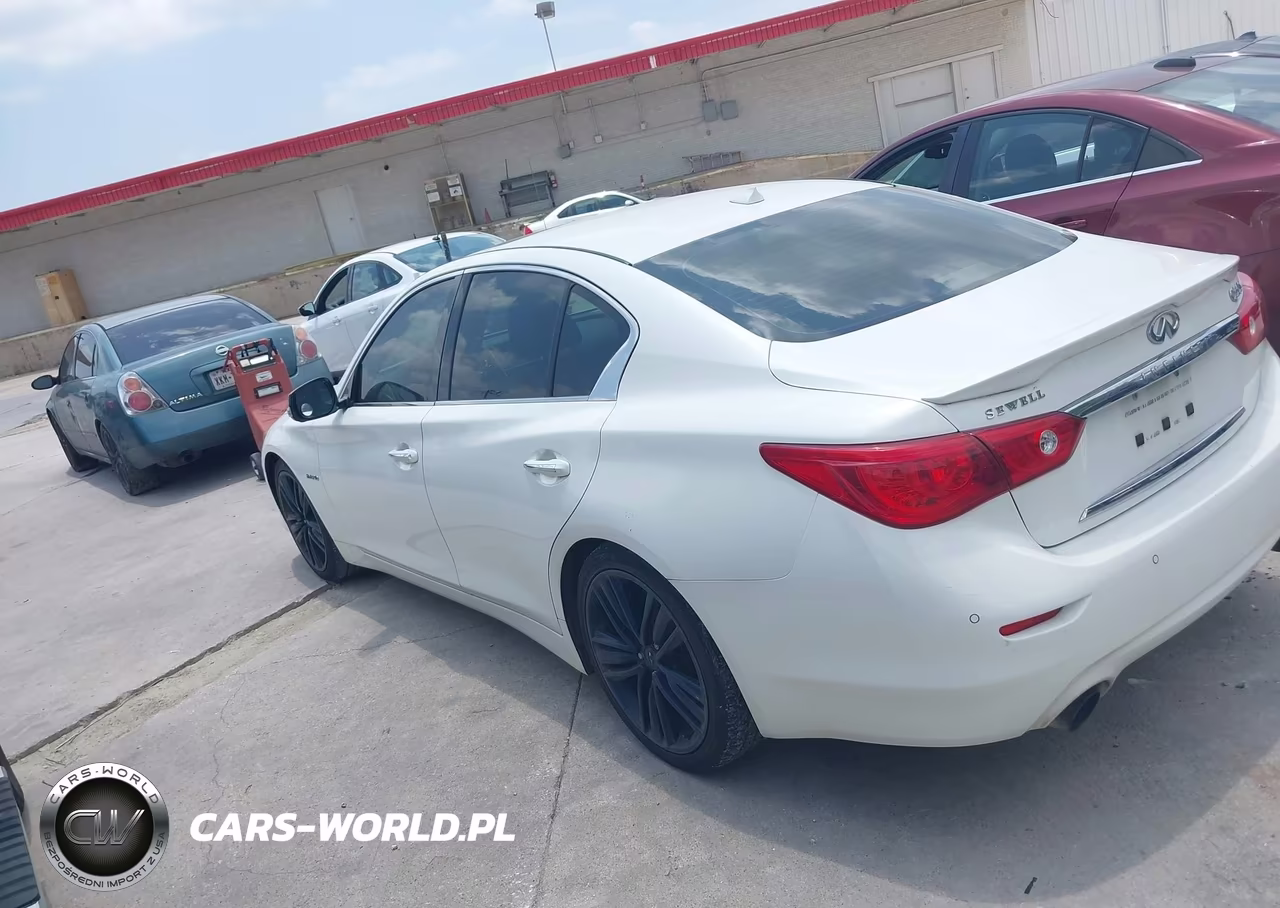 2015 Infiniti Q50 Hybrid Sport VIN:JN1AV7AP9FM790087 - 14