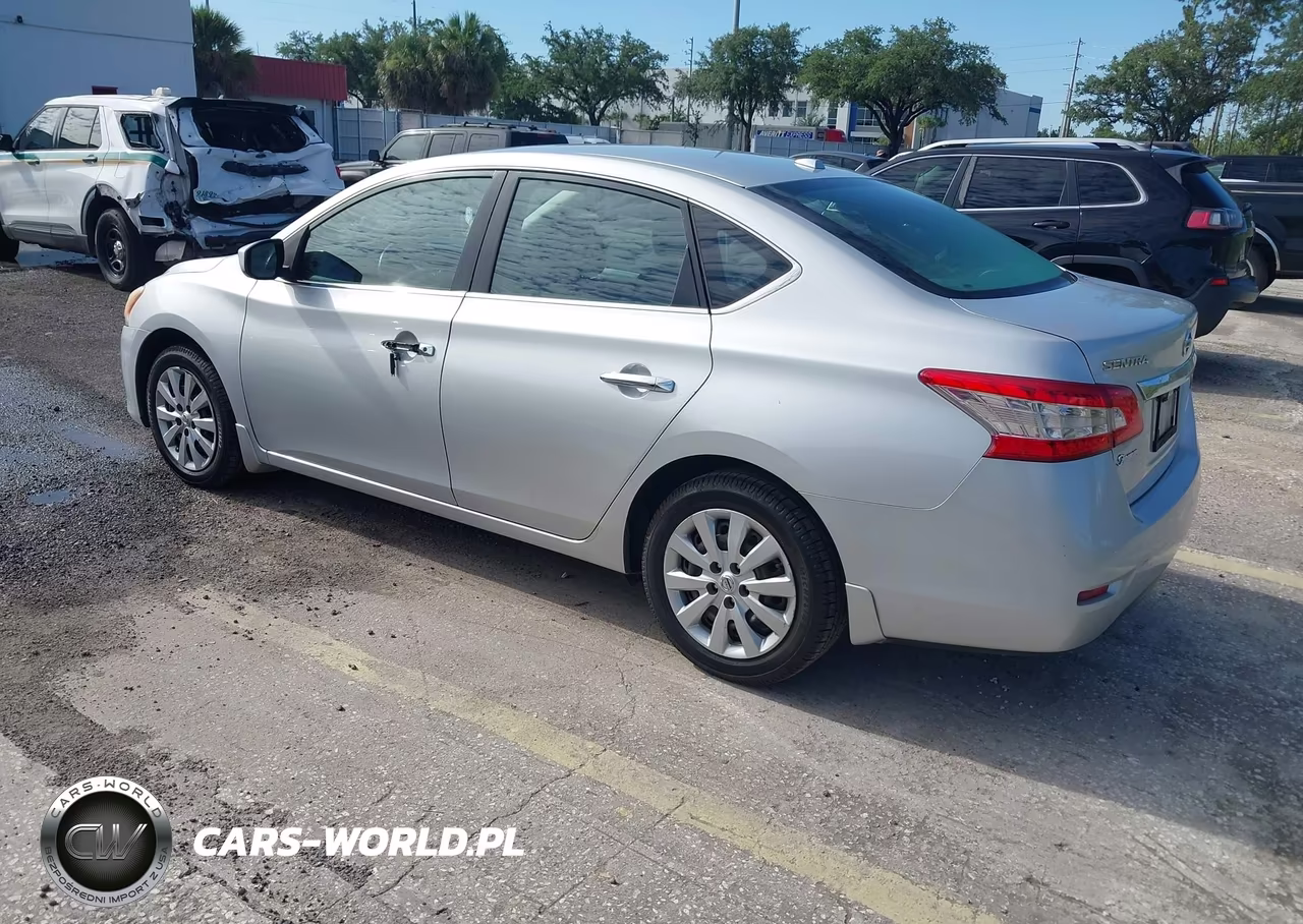 2015 Nissan Sentra Sv VIN:3N1AB7AP7FL685213 - 3