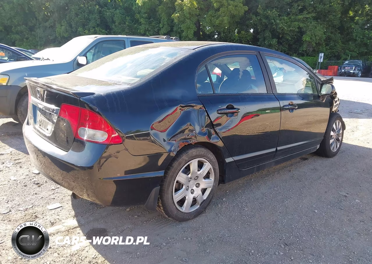 2009 Honda Civic Lx VIN:19XFA16519E000271 - 4