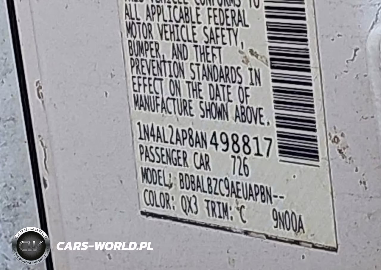 2010 Nissan Altima 2.5 S VIN:1N4AL2AP8AN498817 - 9