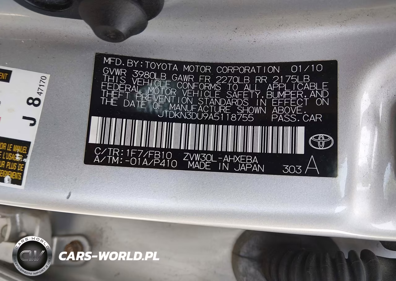 2010 Toyota Prius Ii VIN:JTDKN3DU9A5118755 - 9