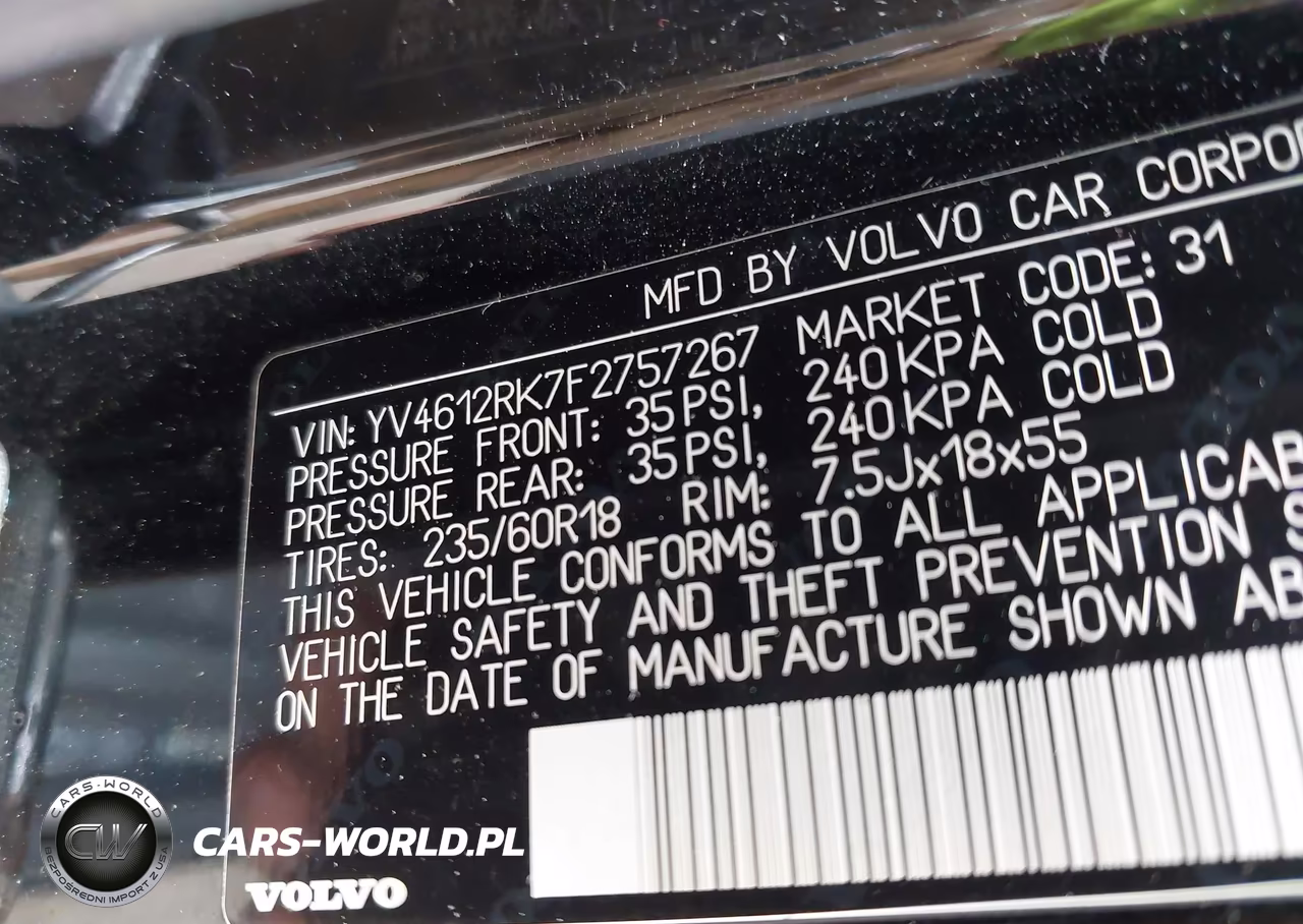 2015 Volvo Xc60 T5-T5 Premier VIN:YV4612RK7F2757267 - 9