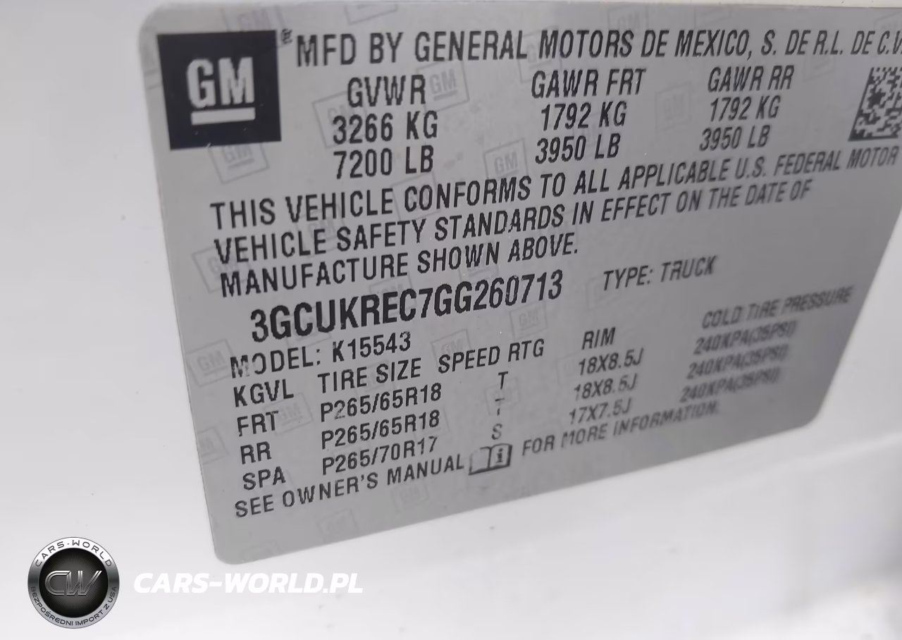 2016 Chevrolet Silverado 1500 Lt VIN:3GCUKREC7GG260713 - 9