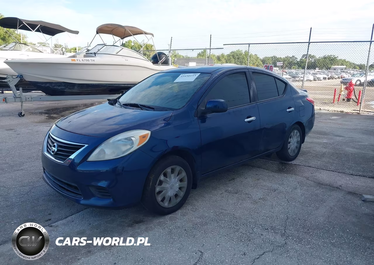 2014 Nissan Versa 1.6 Sv VIN:3N1CN7AP7EL813237 - 2