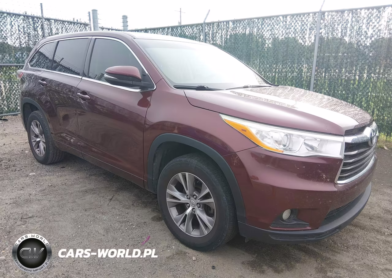 2014 Toyota Highlander Le Plus V6 – zdjęcie 1 z 17