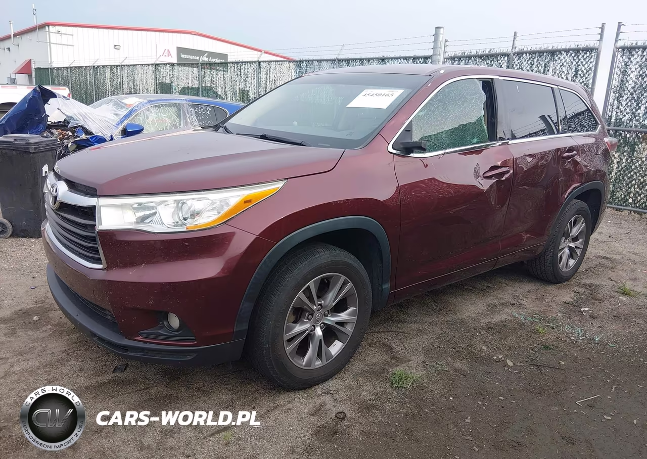 2014 Toyota Highlander Le Plus V6 VIN:5TDZKRFHXES011370 - 2