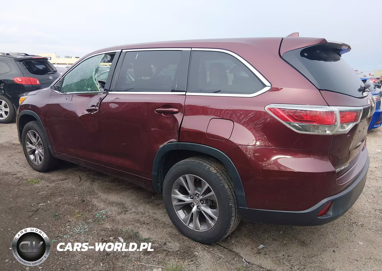 2014 Toyota Highlander Le Plus V6 VIN:5TDZKRFHXES011370 - 3