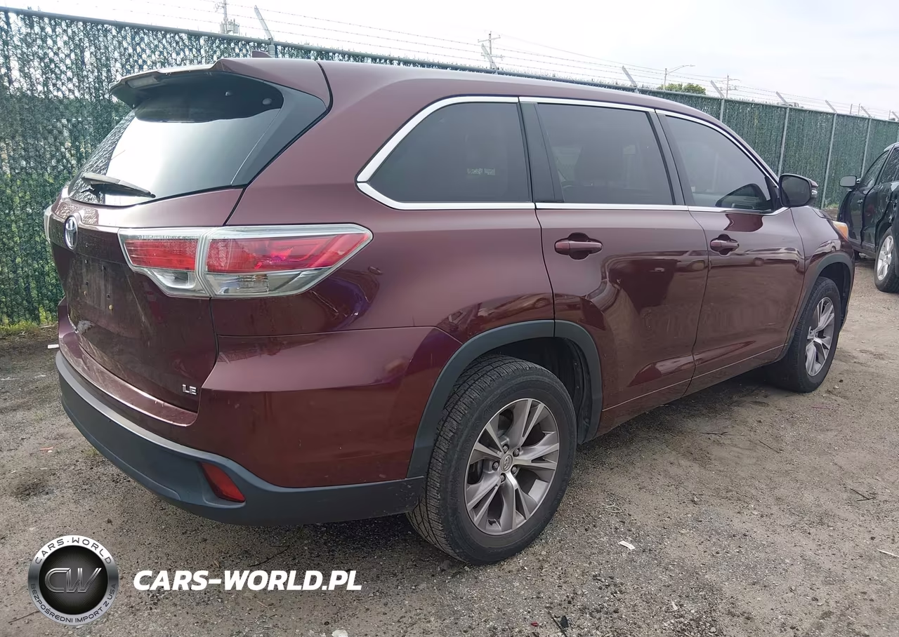 2014 Toyota Highlander Le Plus V6 VIN:5TDZKRFHXES011370 - 4
