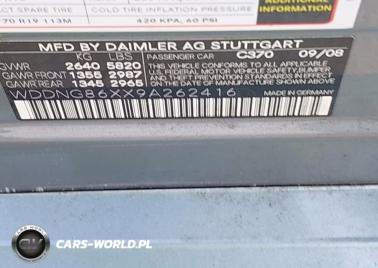 2009 Mercedes-Benz S 550 4Matic VIN:WDDNG86XX9A262416 - 9