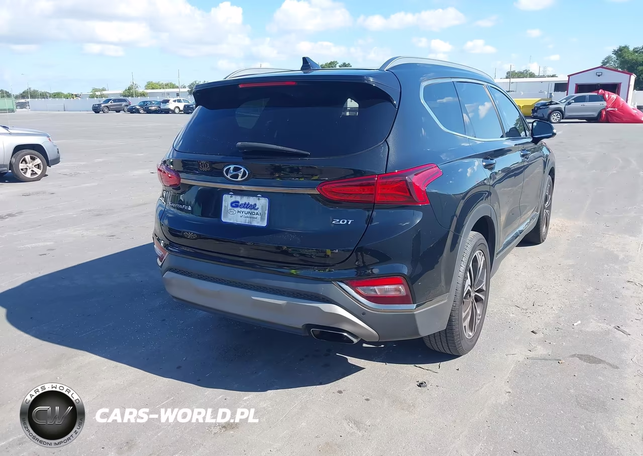 2019 Hyundai Santa Fe Ultimate 2.0T VIN:5NMS53AA8KH120716 - 4