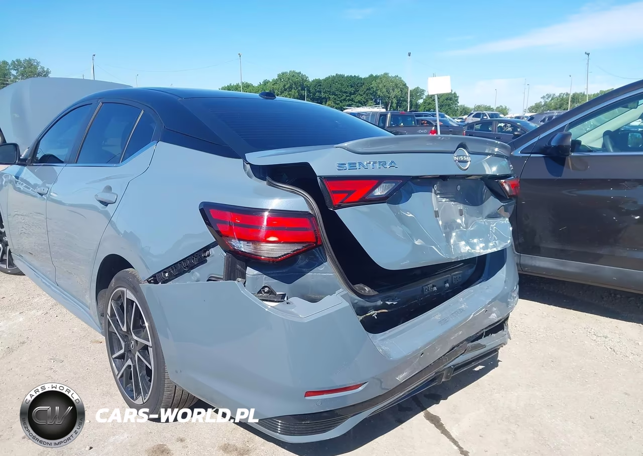 2025 Nissan Sentra Sr VIN:3N1AB8DV8SY230447 - 6