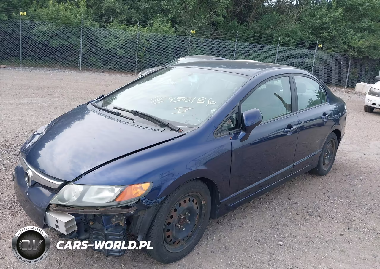 2007 Honda Civic Lx VIN:1HGFA16597L051216 - 2