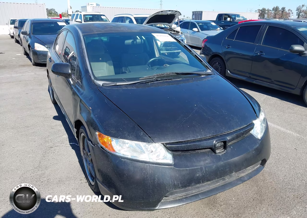 2008 Honda Civic Lx VIN:2HGFA16528H521276 - 6