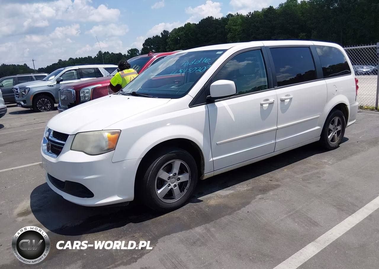 2012 Dodge Grand Caravan Sxt VIN:2C4RDGCG0CR308230 - 2